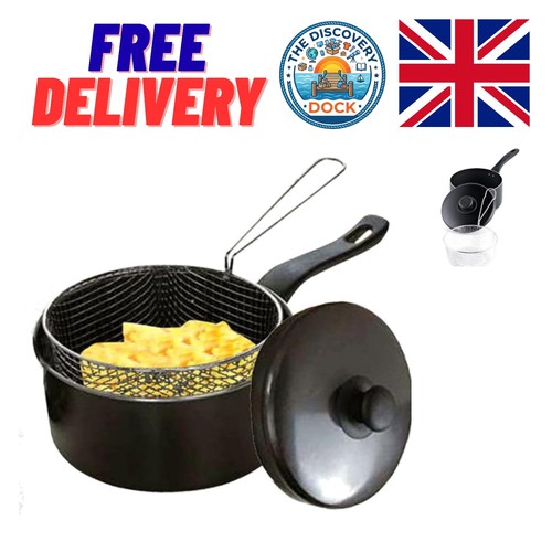 20cm chip pan - with, lid
