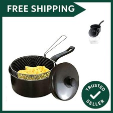 20cm Chip Pan with Lid & Wire