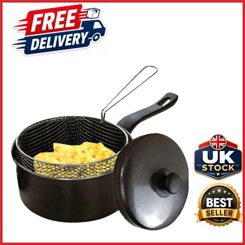 Chip pan 20cm with lid - chip, &