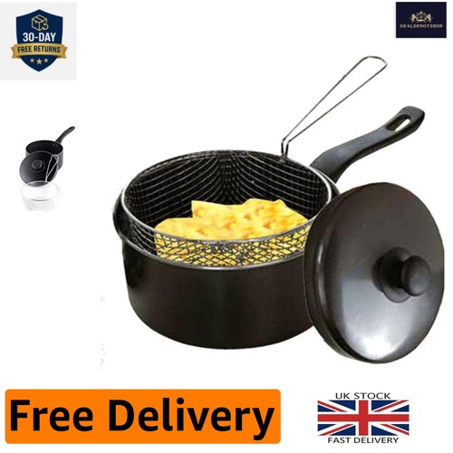 Lightweight 20cm chip pan with - 20cm,