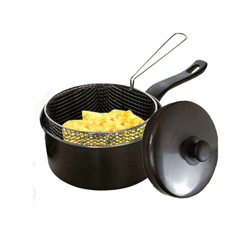 20cm chip pan with - &, wire