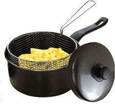 Chip Pan with Lid & Wire