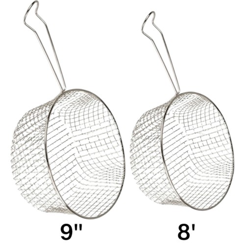 Chip pan frying basket large - pan,