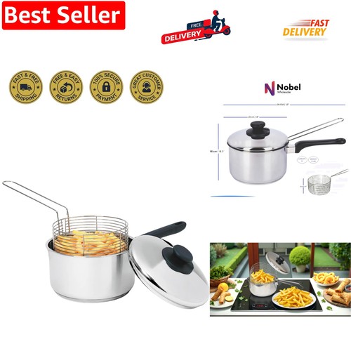 Stainless steel chip pan - stainless,