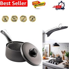 Chip Pan with Basket & Lid